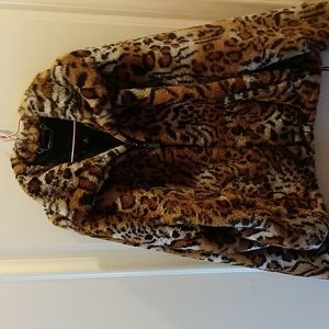Leopard print jacket